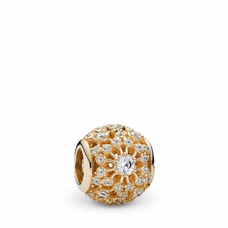 Pandora Inner Radiance Charm Online NZ, 14k Gold (075463-PUI)